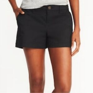 Old Navy Black Everyday Shorts 5in Inseam Size 16